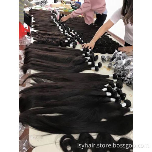 Wholesale Cuticle Aligned Virgin Human Hair Extensions 1KG Deal,Buy Bulk Order Hair Online For Sales Free Overnight Shipping